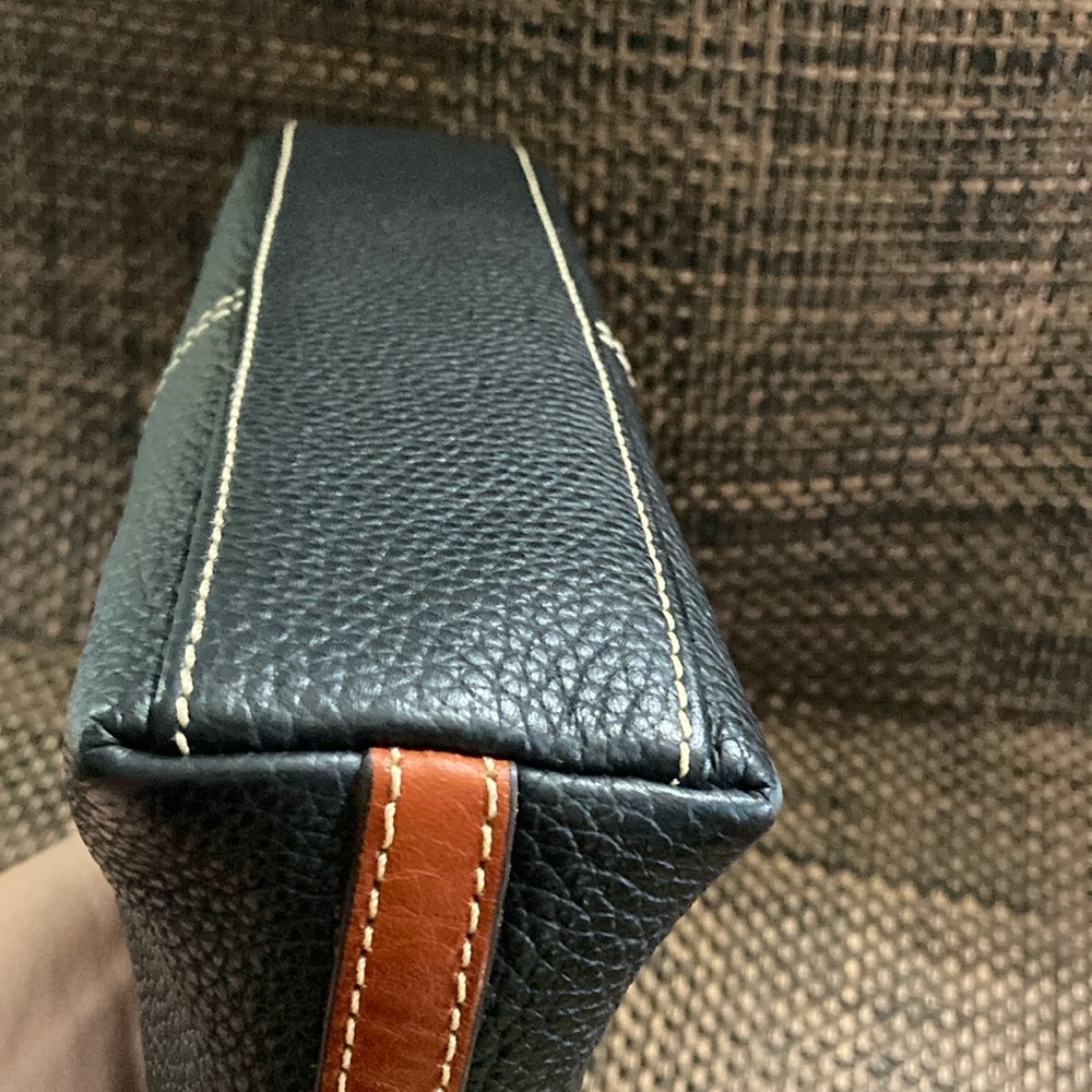 Dooney & Bourke Black and Brown Crossbody Bag - Picture 4 of 10